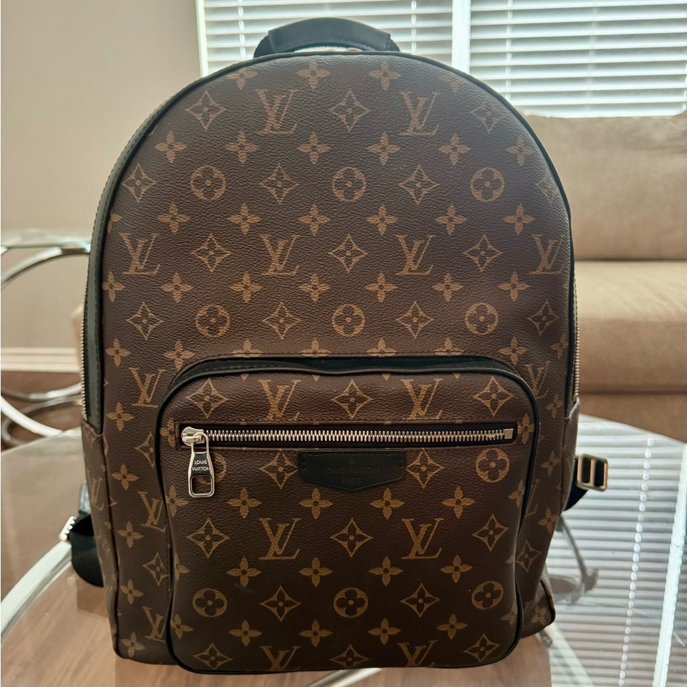 Josh Backpack Macassar Monogram Canvas